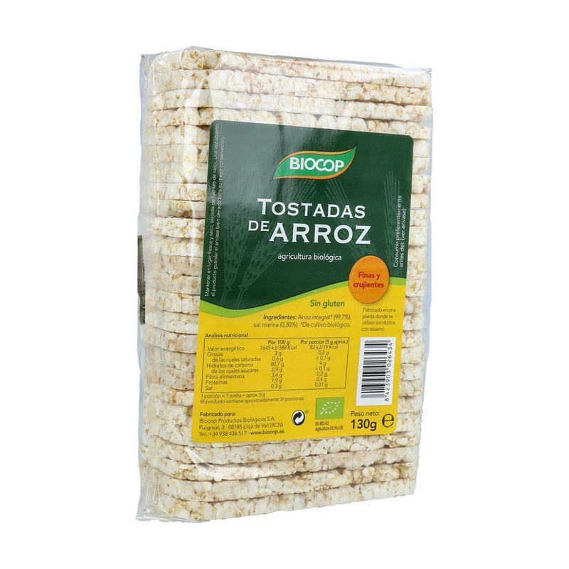 TOSTADAS ARROZ 130 GR BIO