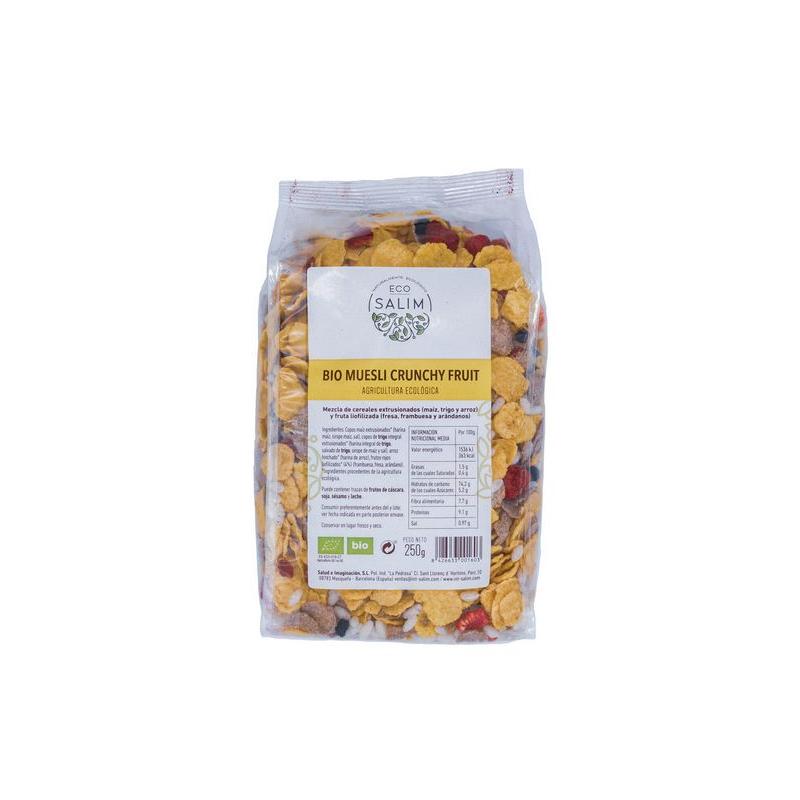 MUESLI CRUNCHY FRUIT ECO 250 GR