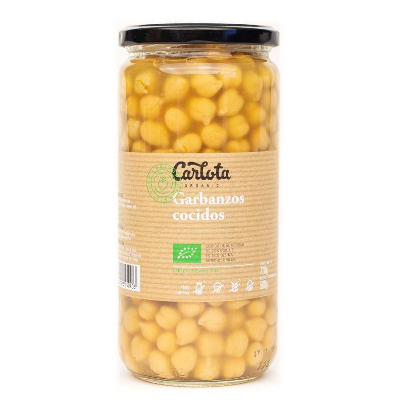 GARBANZOS COCIDOS 720 GR ECO