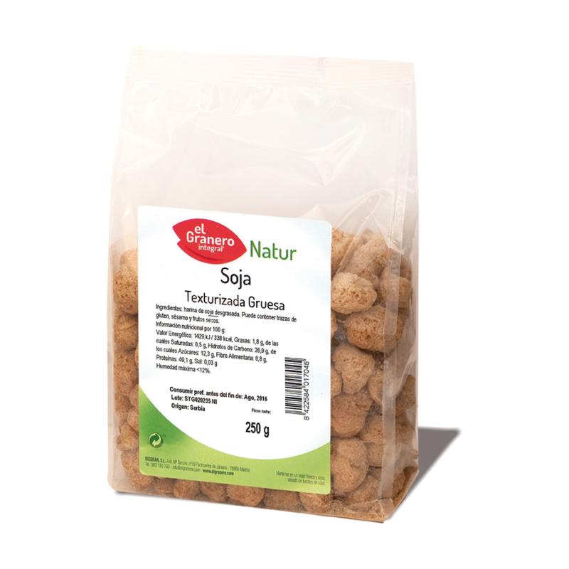 SOJA TEXTURIZADA GRUESA 250 GR