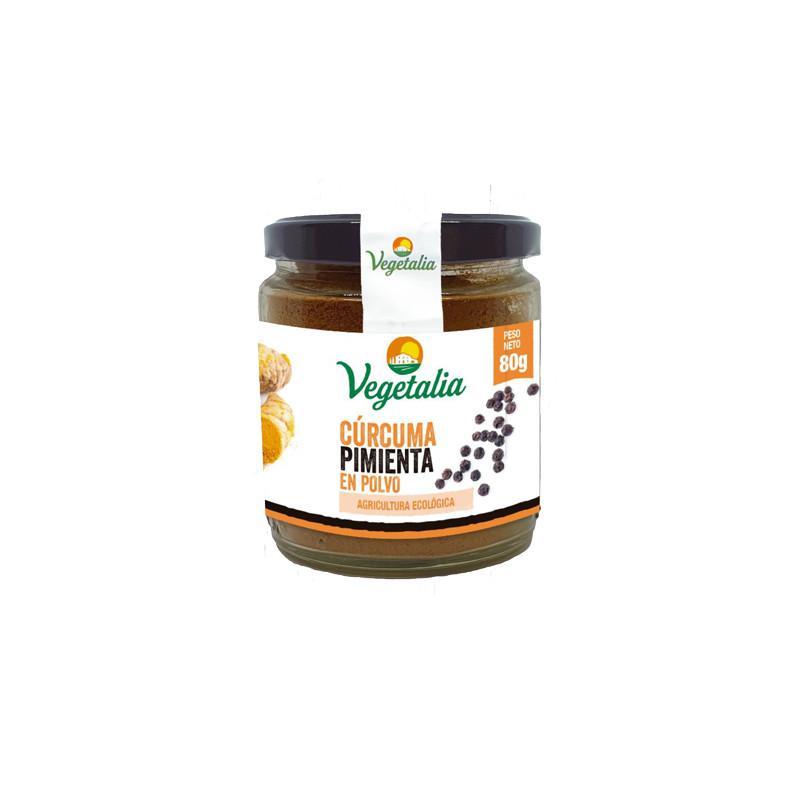 CURCUMA BIO PIMIENTA NEGRA POLVO BIO 80 GR