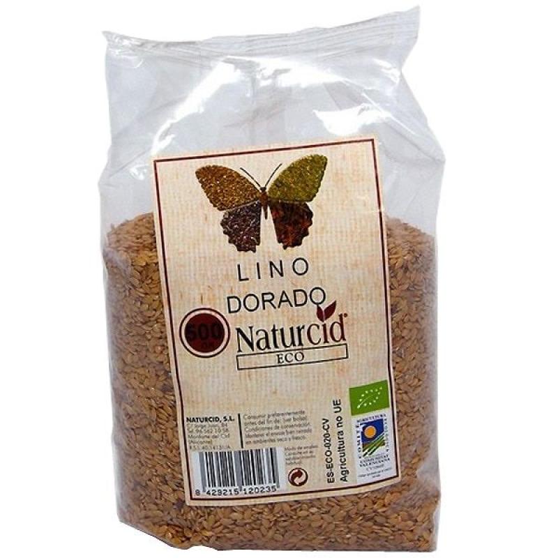 SEMILLAS LINO DORADO ECO 500 GR VEGANO