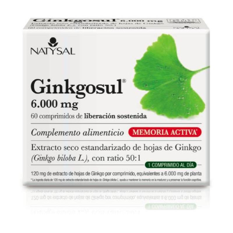 GINKGOSUL 6000 MG  60 CAPS