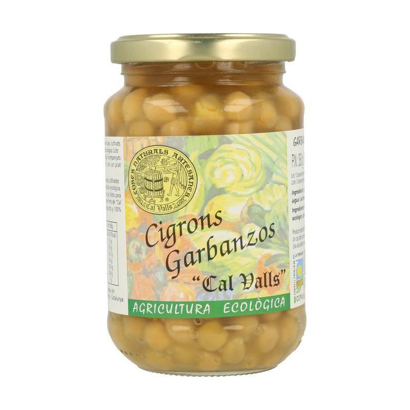 GARBANZOS COCIDOS  ECO 220 GR BOTE CRISTAL