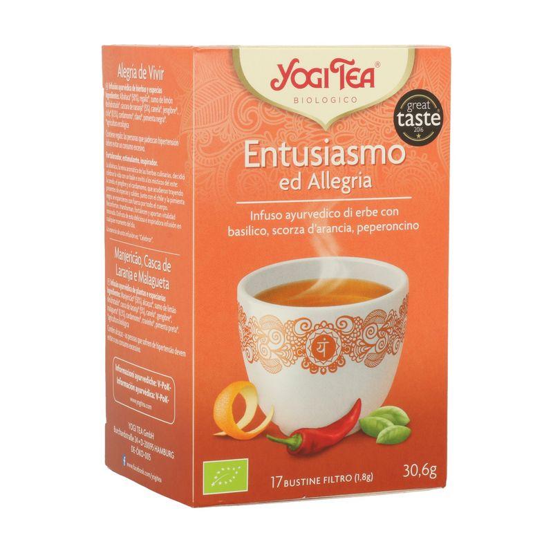 YOGI TEA ALEGRIA DE VIVIR 17 FILTROS