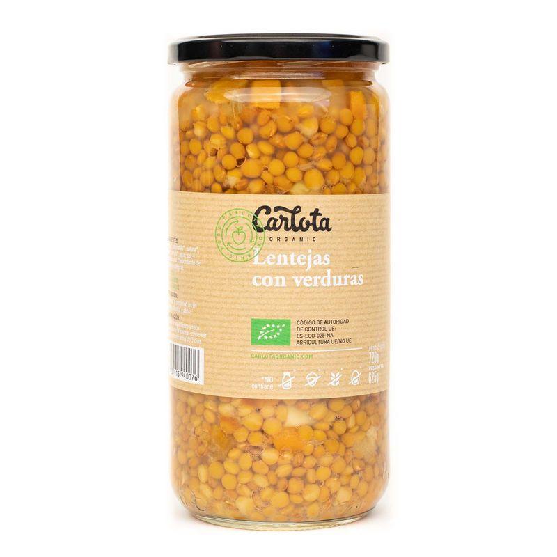 LENTEJAS CON VERDURAS 720 GR ECO