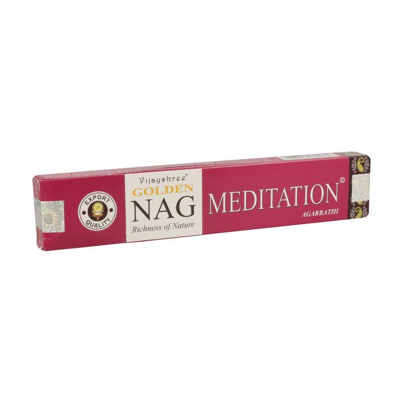 INCIENSO GOLDEN NAG MEDITACION 15 GR