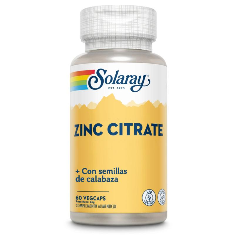 ZINC CITRATO 50 MG 60 VEGACAPS