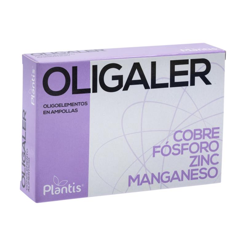 OLIGALER  20 AMPOLLAS