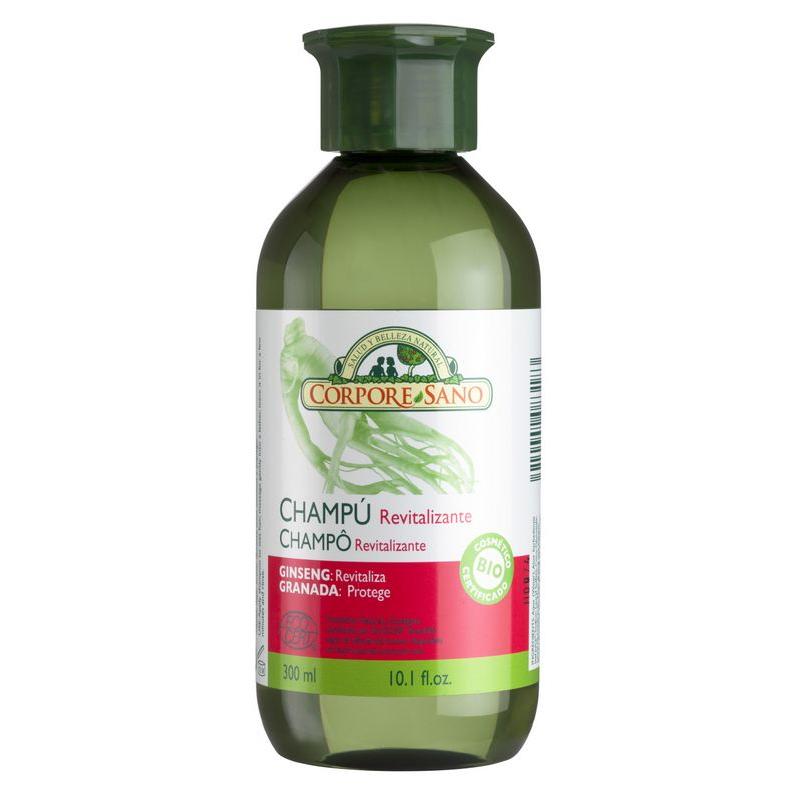 CHAMPU REVITALIZANTE GRANADA Y GINSENG ECOCERT 300 ML