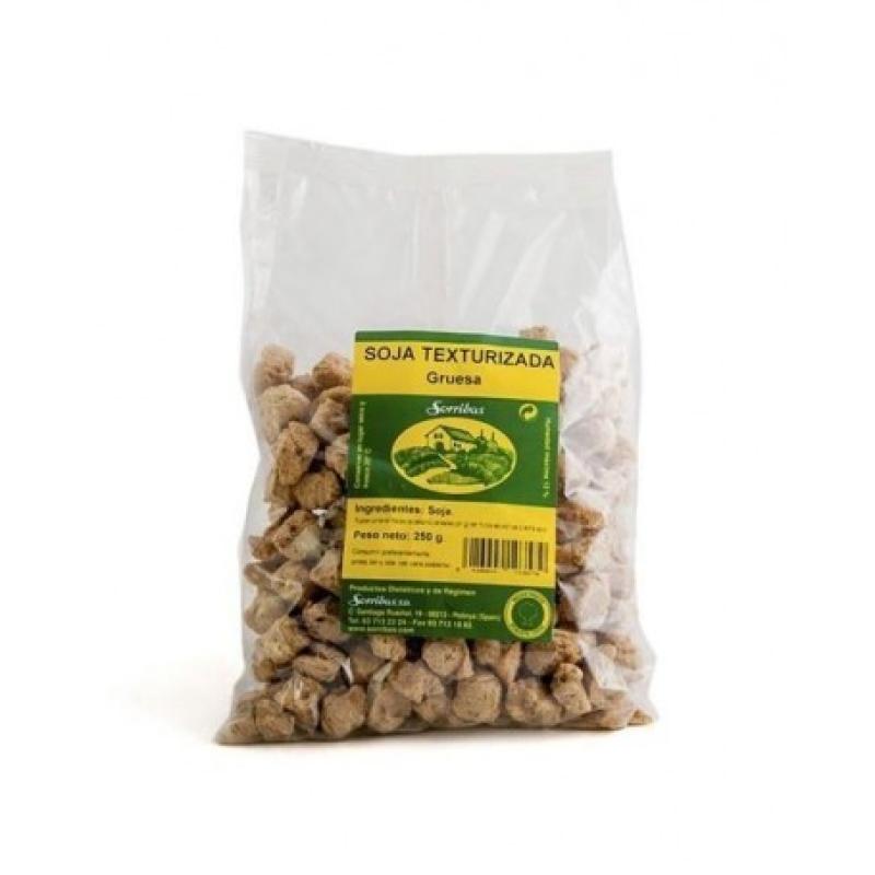 SOJA TEXTURIZADA GRUESA 250 GR SELLO VERDE