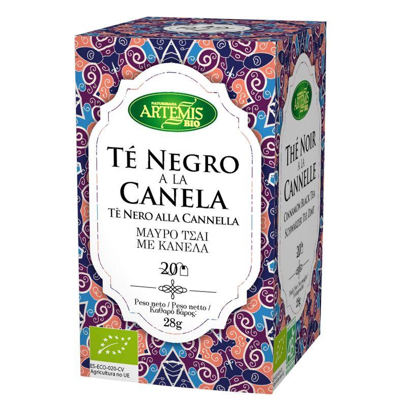 TE NEGRO CON CANELA 20 FILTROS BIO