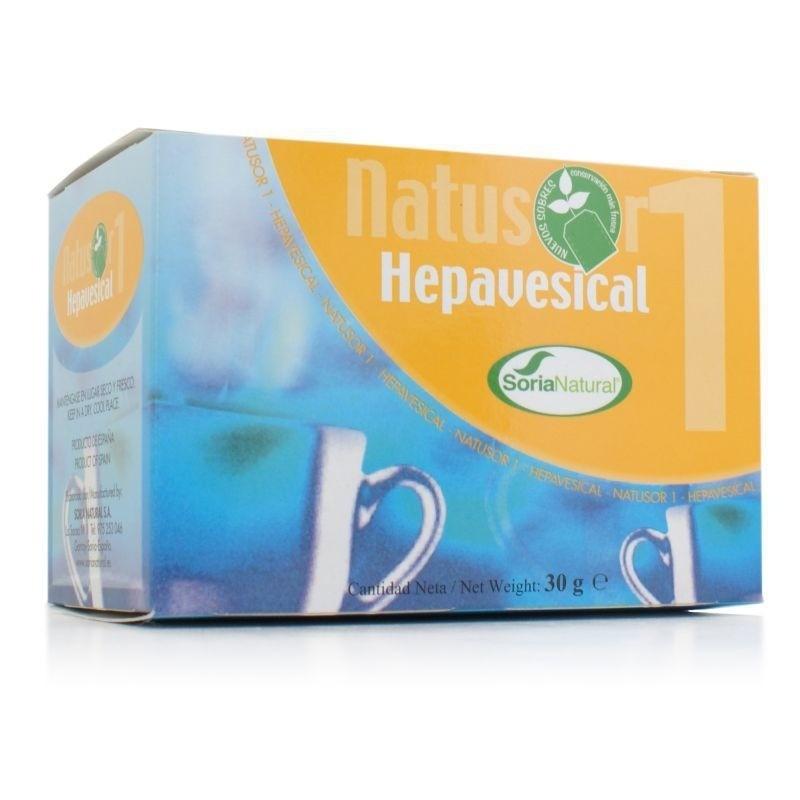 NATUSOR 01 HEPAVESICAL 20 FILTROS