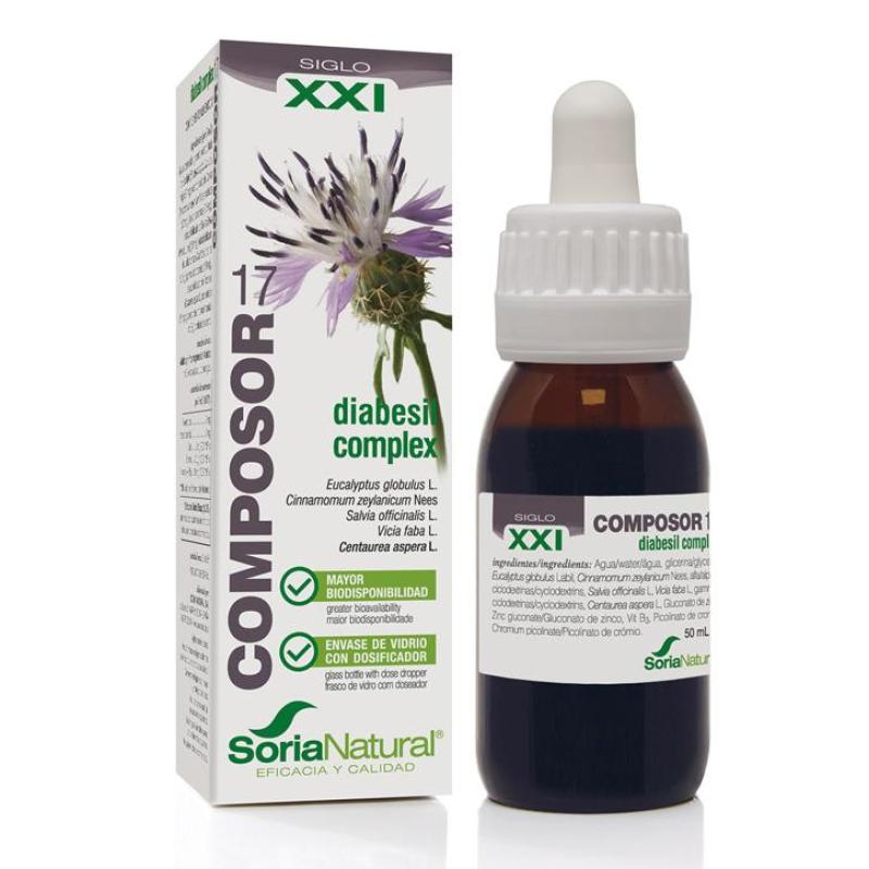 COMPOSOR 17 DIABESIL XXI 50 ML