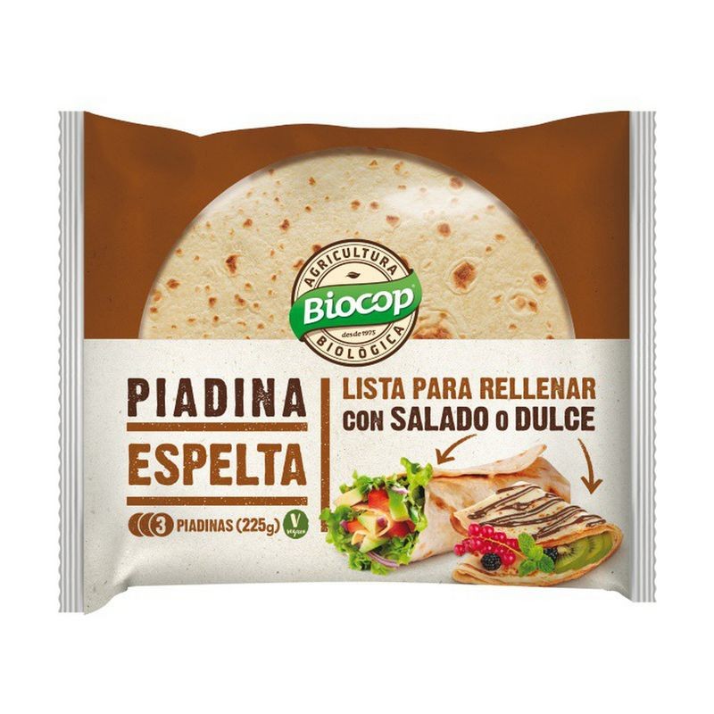 PIADINA ESPELTA 225 GR - Imagen 1