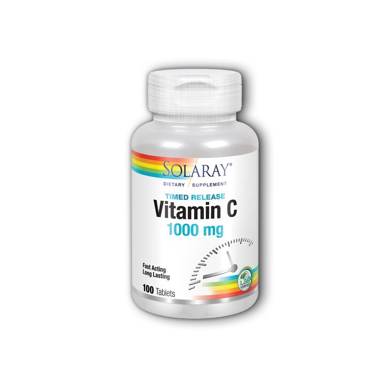 VITAMINA C 100 COMP 1000 MG A/R - Imagen 1