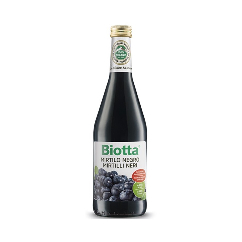 JUGO MIRTILO NEGRO BIO 500 ML. - Imagen 1