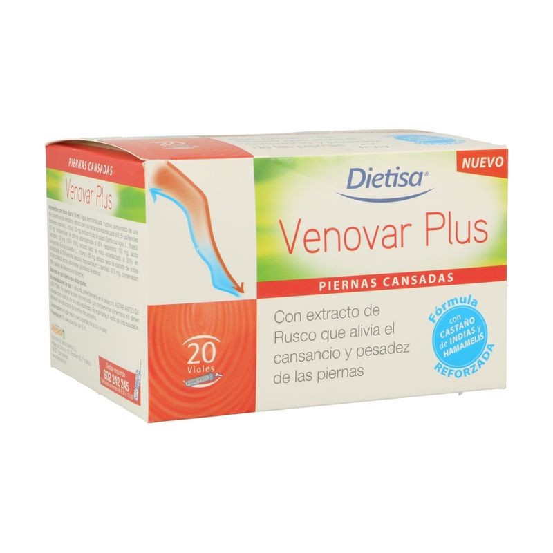 VENOVAR PLUS 20 VIALES - Imagen 1