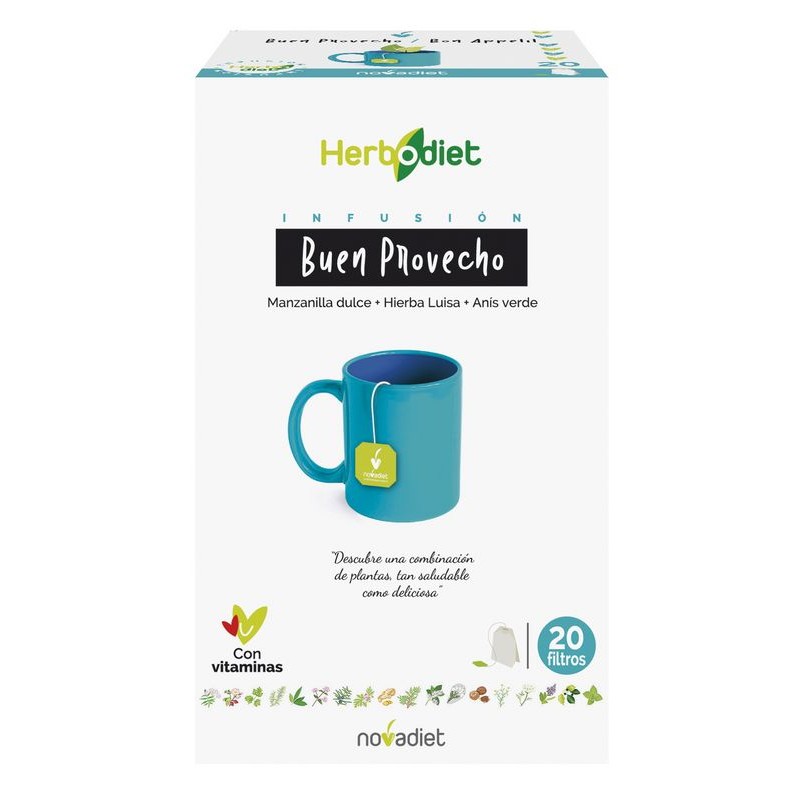 HERBODIET BUEN PROVECHO 20 FILTROS - Imagen 1