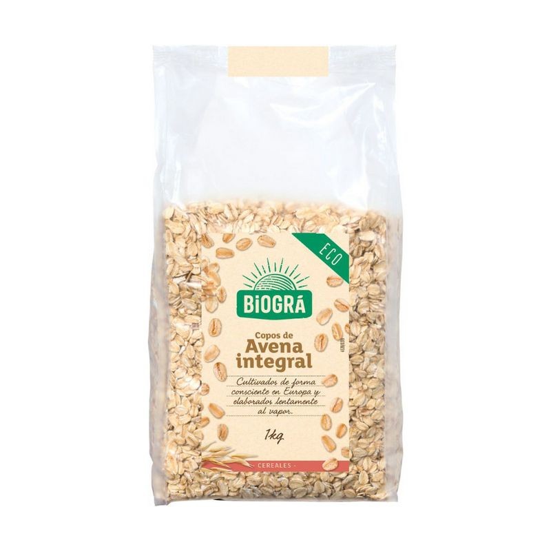 COPOS AVENA GRUESOS INTEGRAL BIO 1KG - Imagen 1