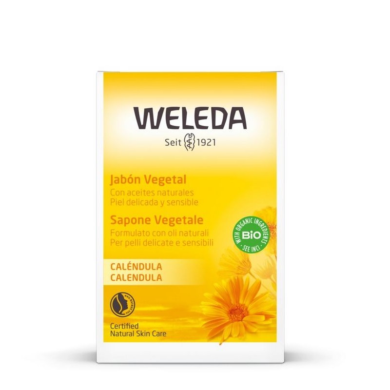 JABON VEGETAL CALENDULA 100 GR - Imagen 1