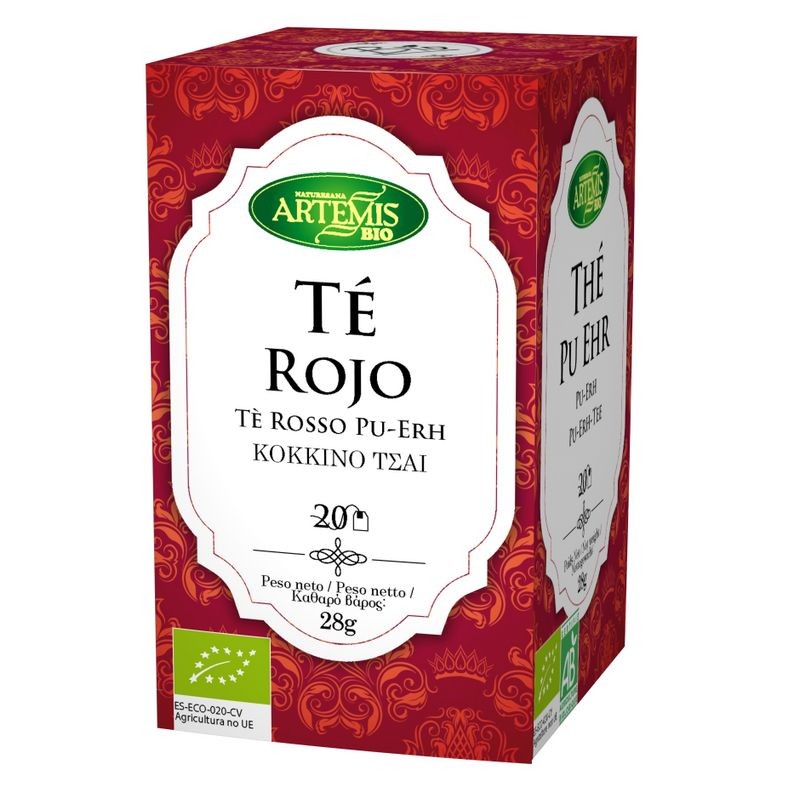 TE ROJO 20 FILTROS BIO - Imagen 1