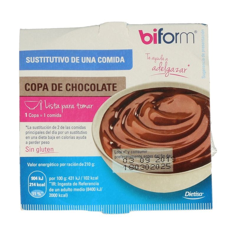 BIFORM COPA CHOCOLATE 210 GR - Imagen 1