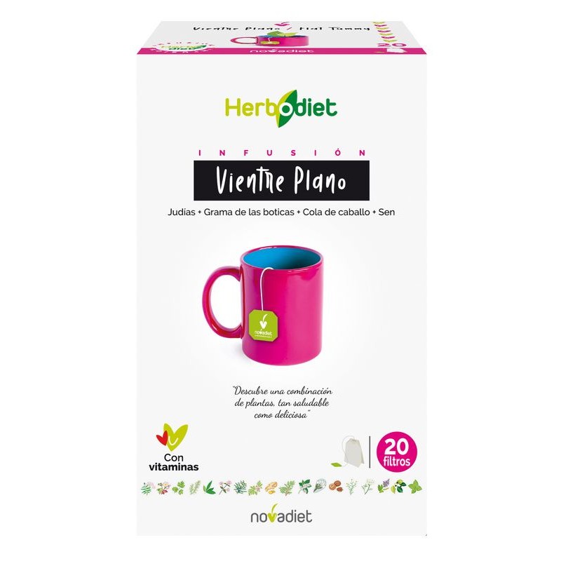 HERBODIET VIENTRE PLANO 20 FILTROS - Imagen 1