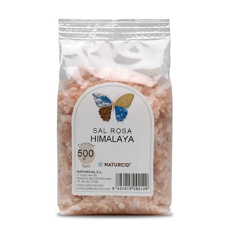 SAL HIMALAYA ROSA GRUESA 500 GR - Imagen 1