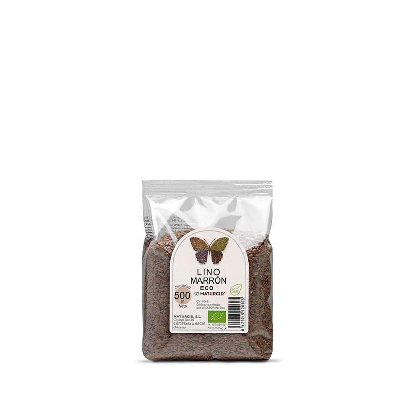 SEMILLAS LINO MARRON 500 GR ECO - Imagen 1