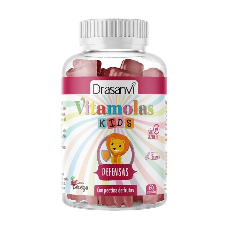 VITAMOLAS DEFENSAS NIÑO 60 GOMINOLAS - Imagen 1