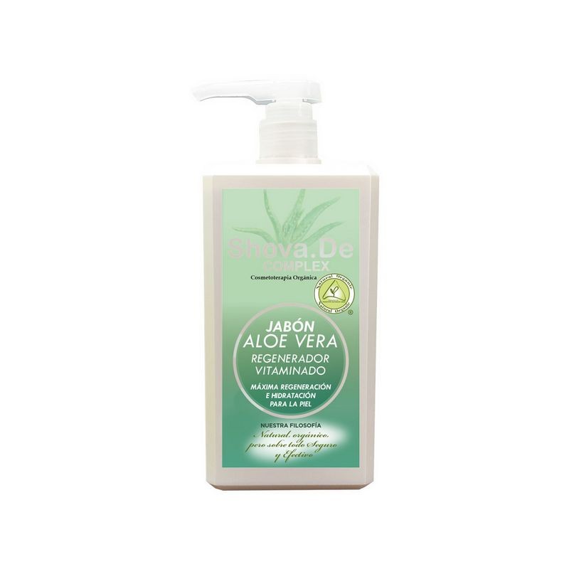 JABON ALOE VERA COMPLEX 1L SHOVADE - Imagen 1