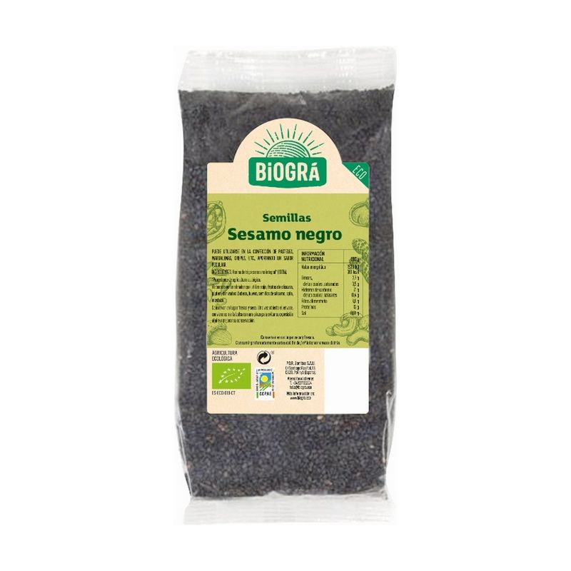 SESAMO NEGRO BIO 250 GR - Imagen 1