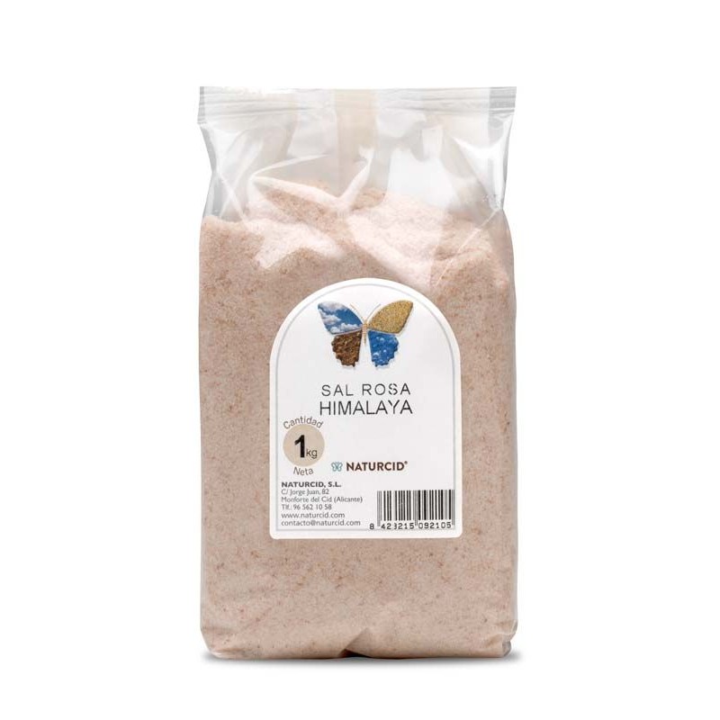 SAL HIMALAYA ROSA FINA 1KG - Imagen 1