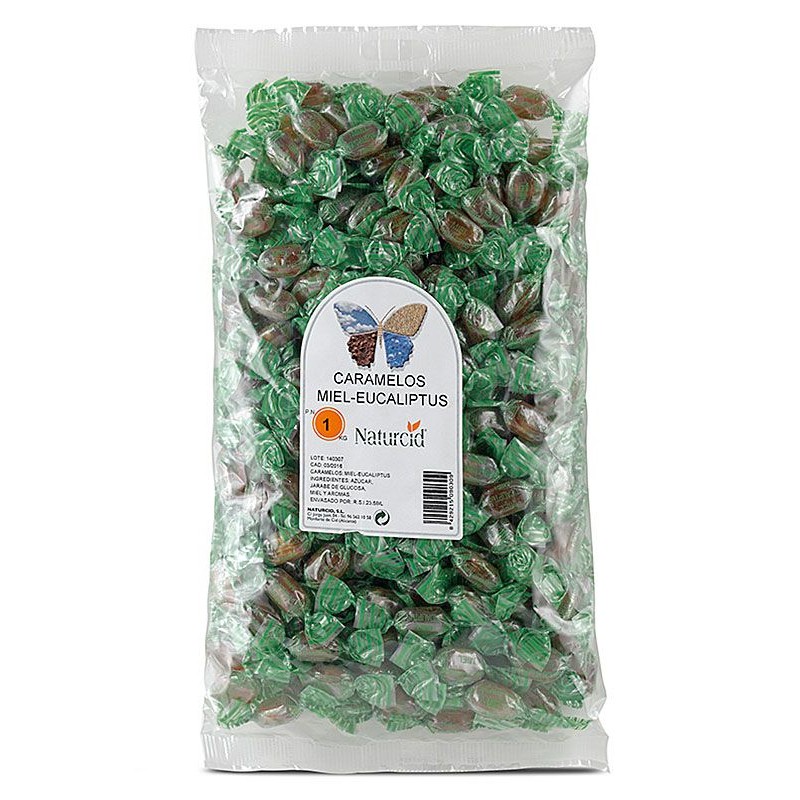 CARAMELOS MIEL EUCALIPTO 1KG - Imagen 1