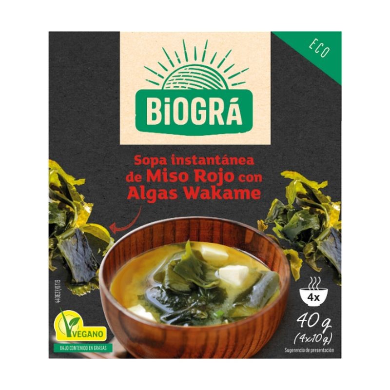 SOPA MISO ALGAS BIO 40 GR 3 UNID - Imagen 1