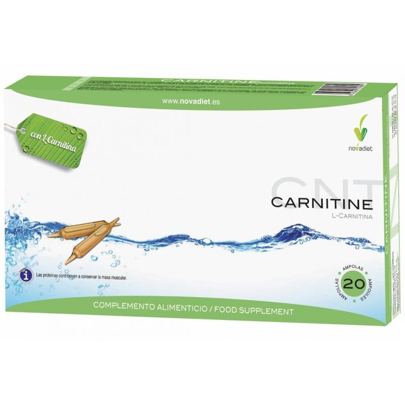 L-CARNITINA 1000MG 20 AMP - Imagen 1