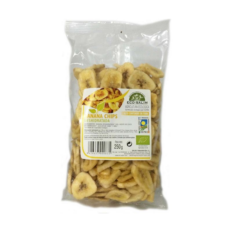 BANANA CHIPS ECO 250 GR - Imagen 1