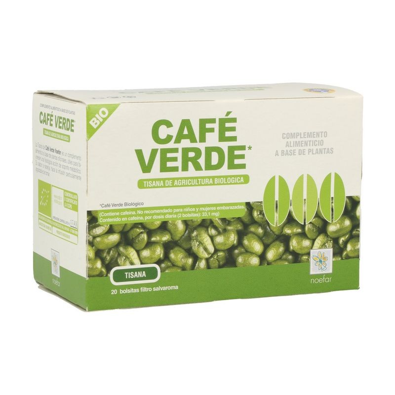 CAFE VERDE 20 FILTROS BIO - Imagen 1