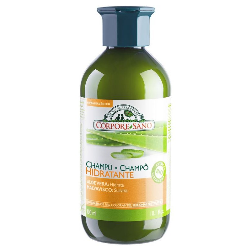 CHAMPU HIDRATANTE ALOE VERA MALVAVISCO 300 ML - Imagen 1