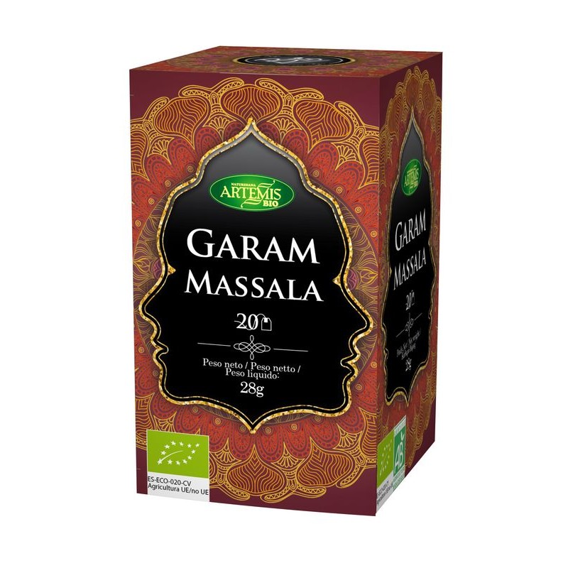 GARAM MASSALA 20 FILTROS BIO - Imagen 1