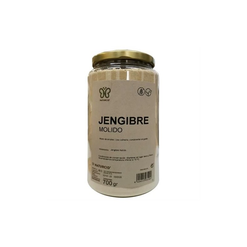 JENGIBRE MOLIDO PET 700 GR - Imagen 1