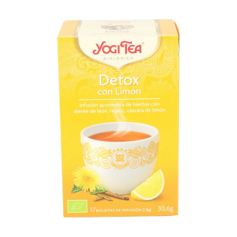 YOGI TEA DETOX CON LIMON 17 FILTROS - Imagen 1