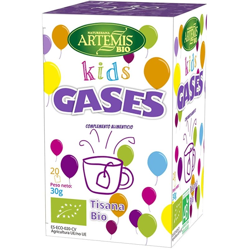 TISANA BIO GASES KIDS 20 FILTROS - Imagen 1