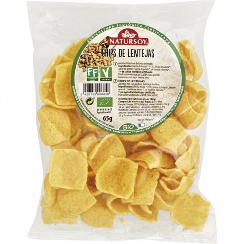 CHIPS LENTEJAS 65 GR - Imagen 1