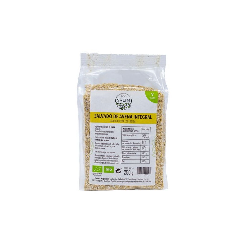 SALVADO INT. AVENA ECO 250 GR - Imagen 1