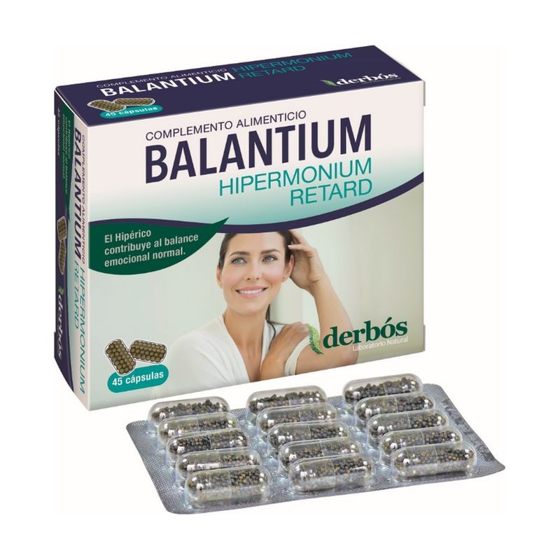 BALANTIUM HIPERMONIUM RETARD 45 CAPS - Imagen 1