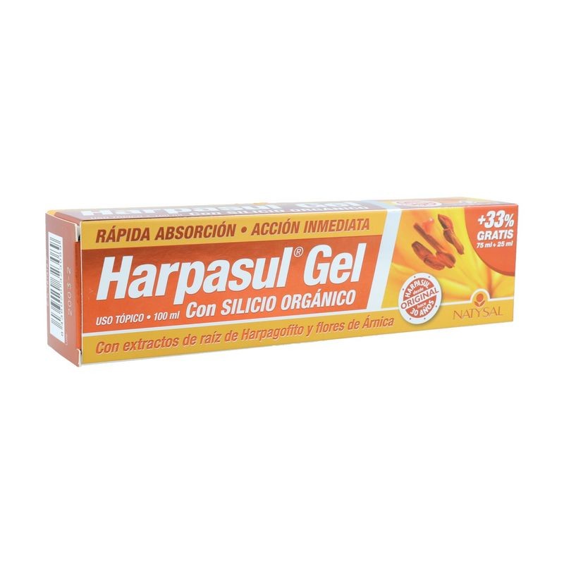 HARPASUL GEL SILICIO 75 ML + 25 ML  PROMOCION - Imagen 1