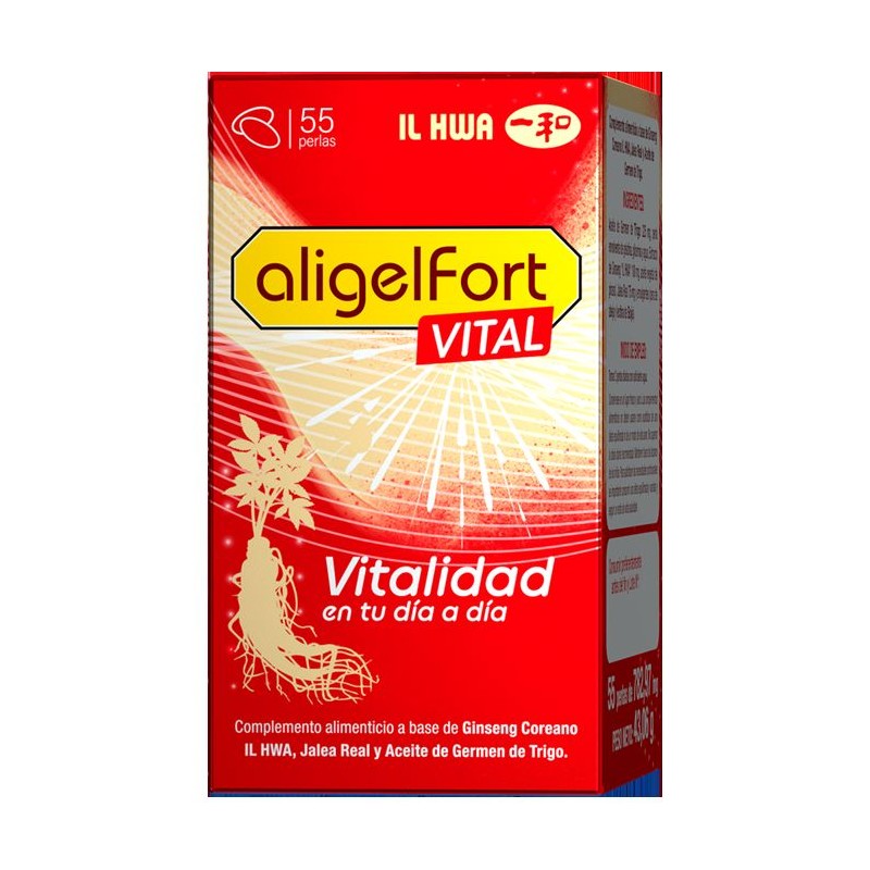 ALIGEL FORT VITAL 55 PERLAS - Imagen 1