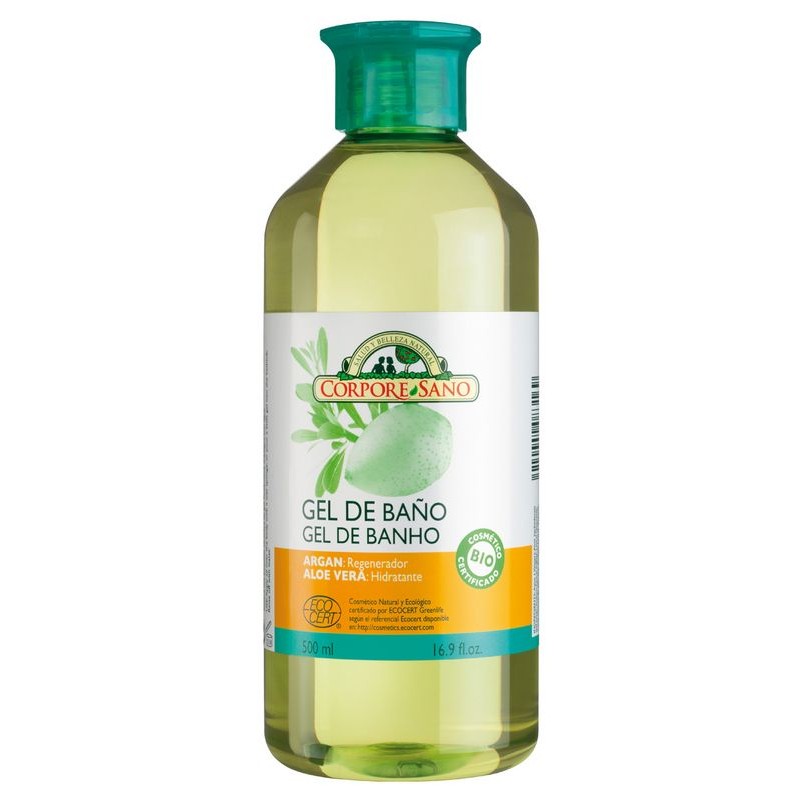 GEL BAÑO ARGAN Y ALOE BIO 500ML - Imagen 1